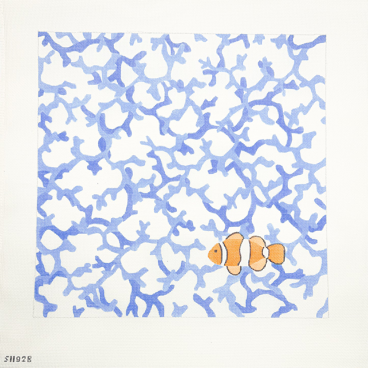 Blue Coral with Clown Fish