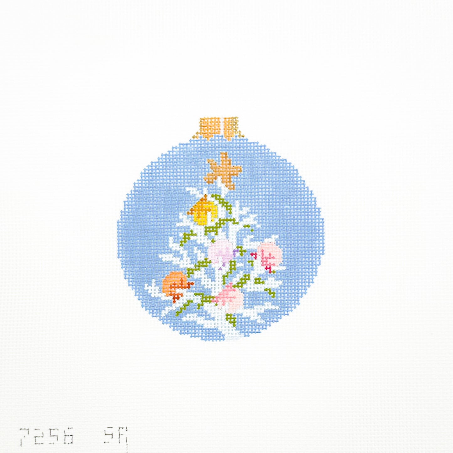 Coral Christmas Tree Ornament