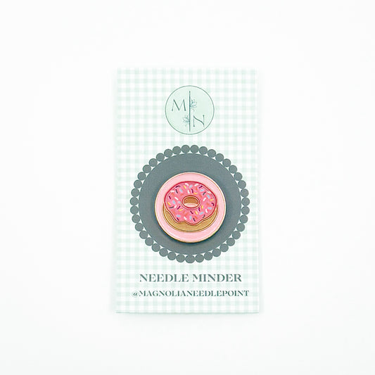 Pink Donut Needle Minder