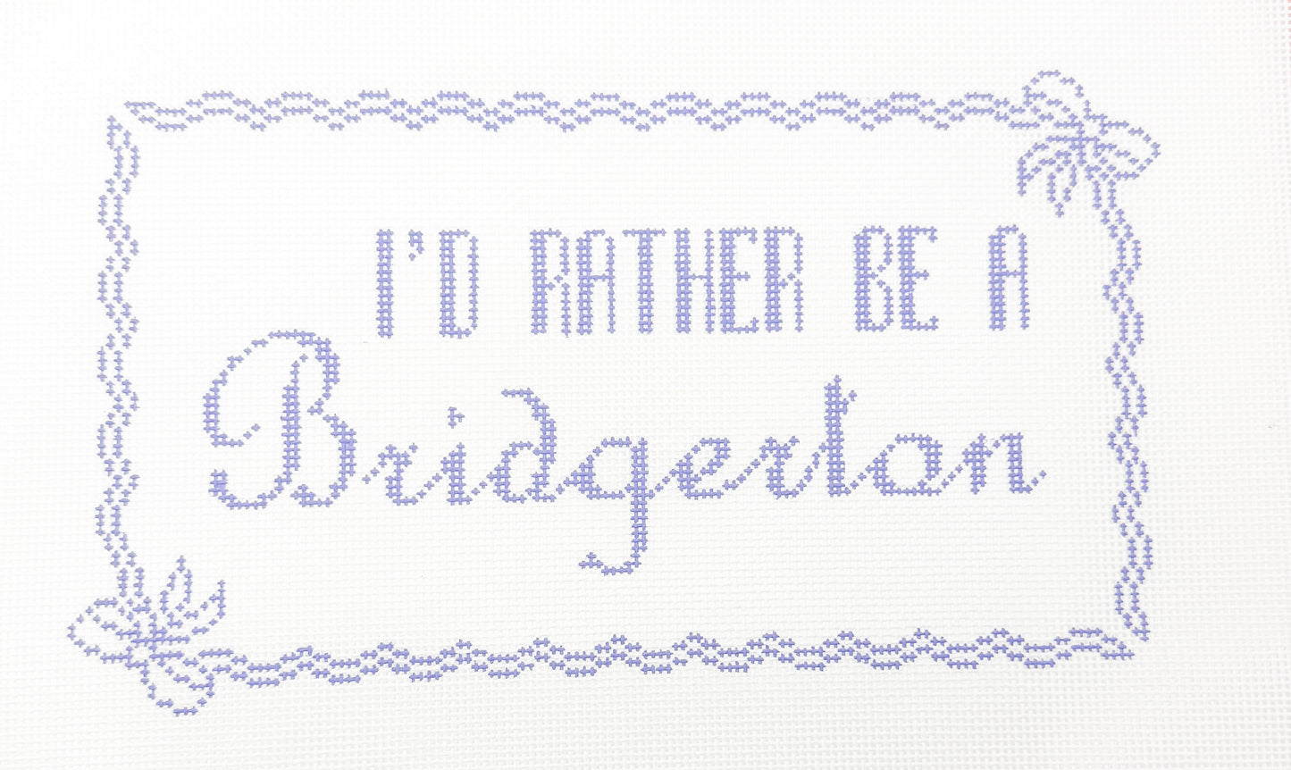 I'd Rather Be a Bridgerton