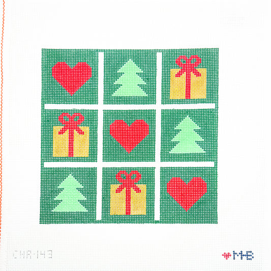 Tic Tac Christmas Gifts Game Board - TRUNK SHOW