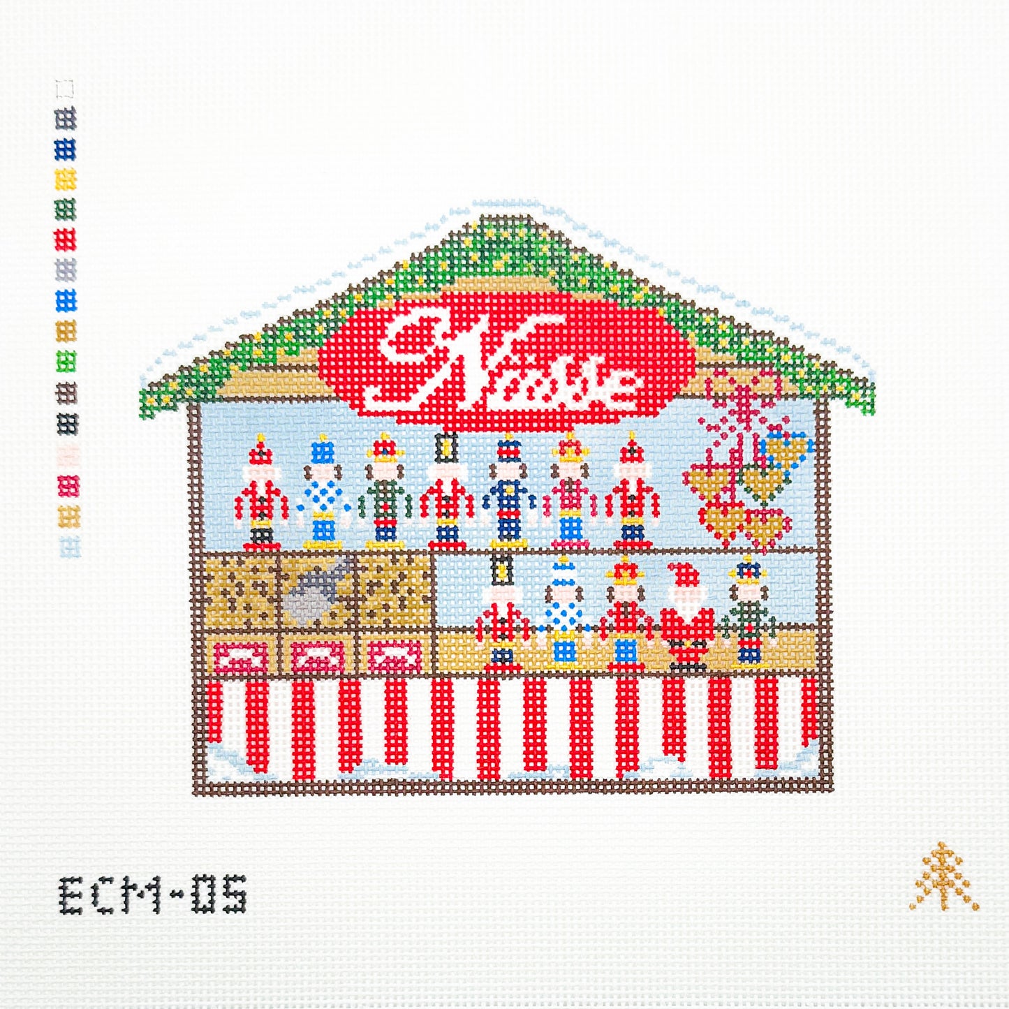 European Christmas Market Nutcracker Stall