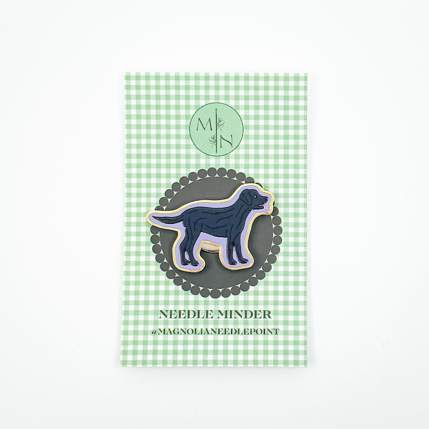 Black Lab Needle Minder