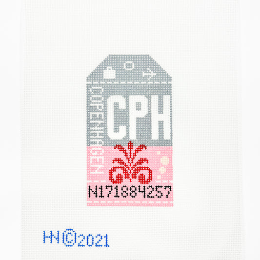 Copenhagen Travel Tag