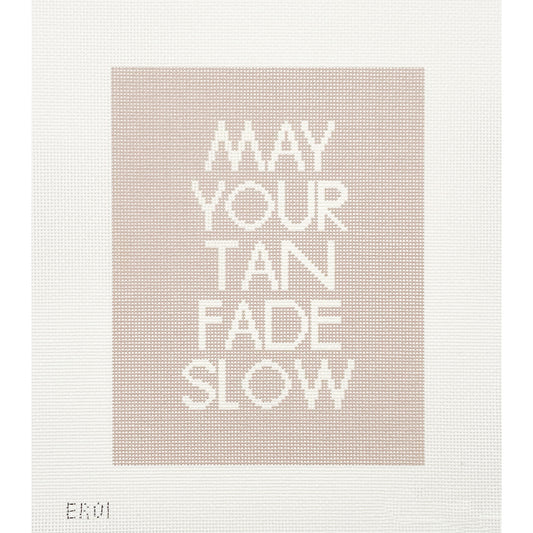 May Your Tan Fade Slow
