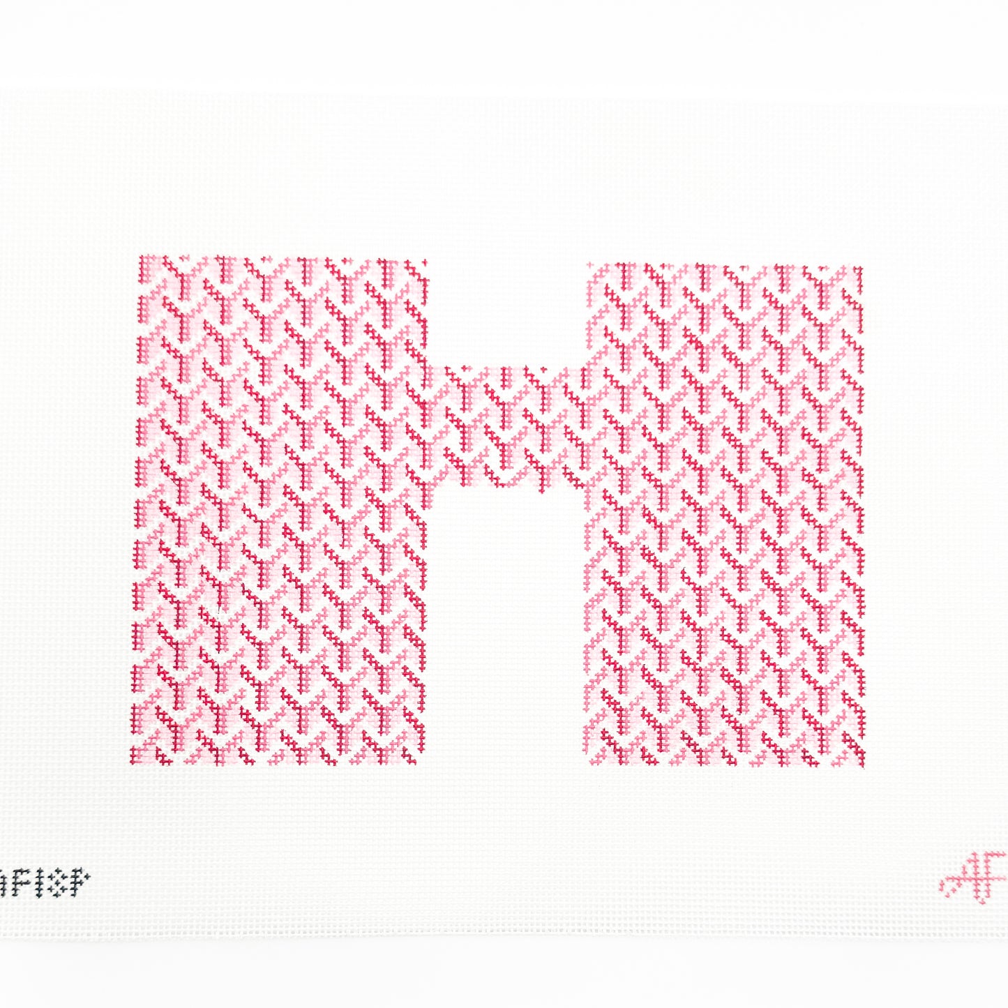 Y Pattern Clutch Front Pink