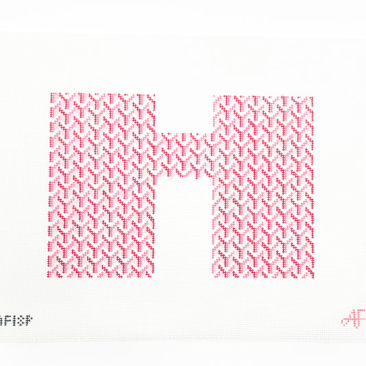 Y Pattern Clutch Front Pink