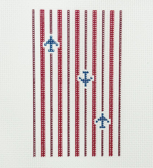 Airplanes with Red Stripes Passport Insert