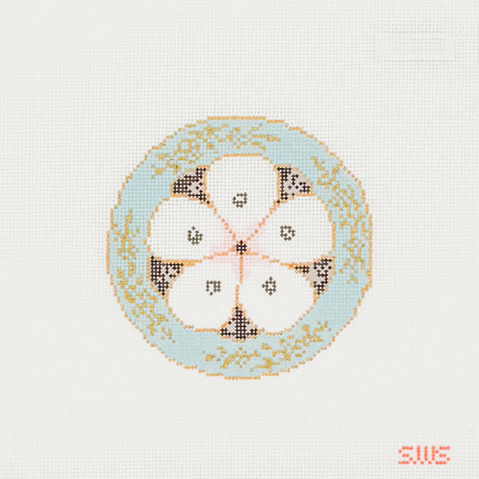 Seafoam Oyster Plate (18 mesh)