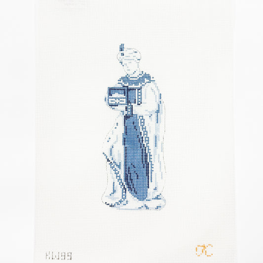 Wedgwood Nativity Standing Wiseman with Box