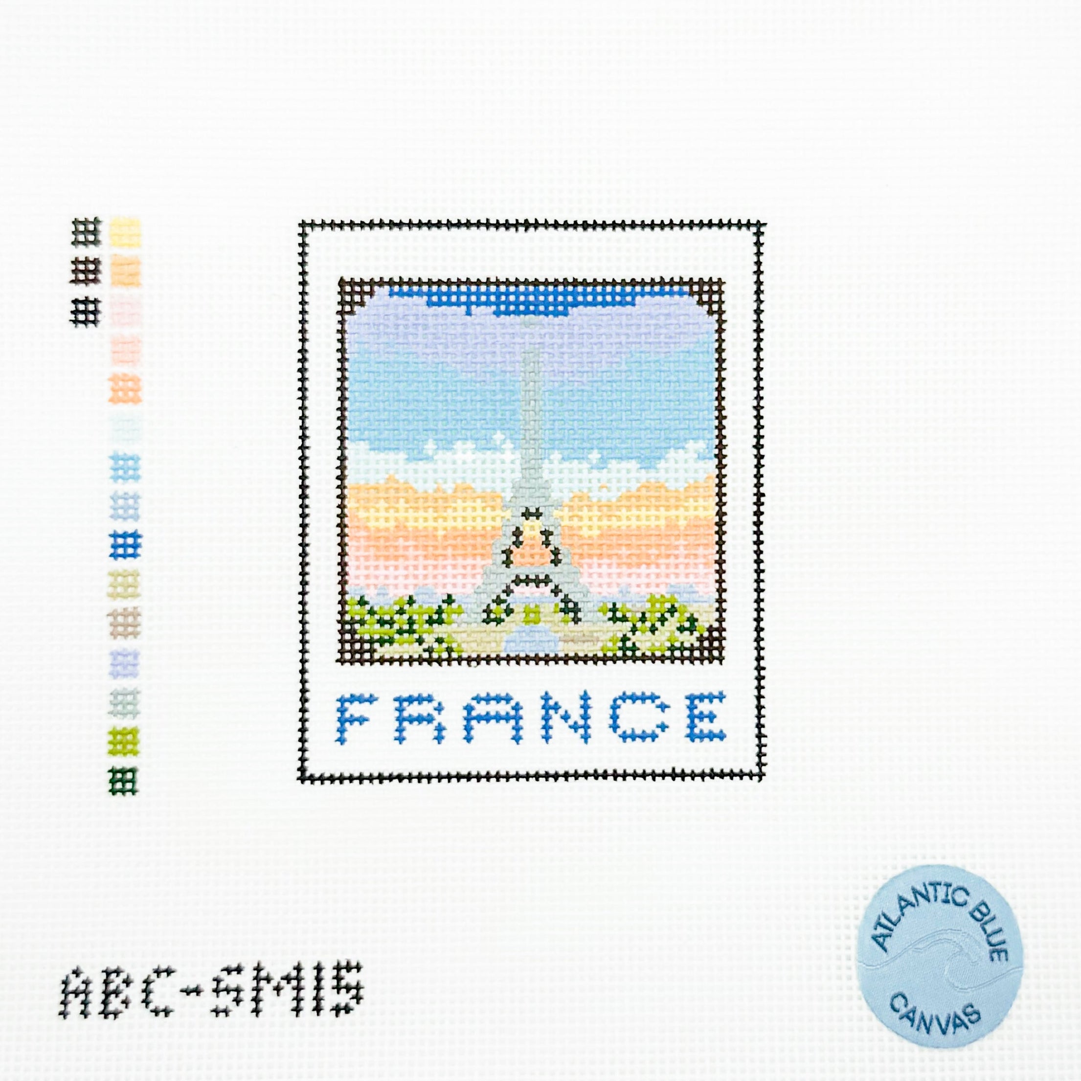 France Polaroid - Eiffel Tower – NovellaNeedlepoint