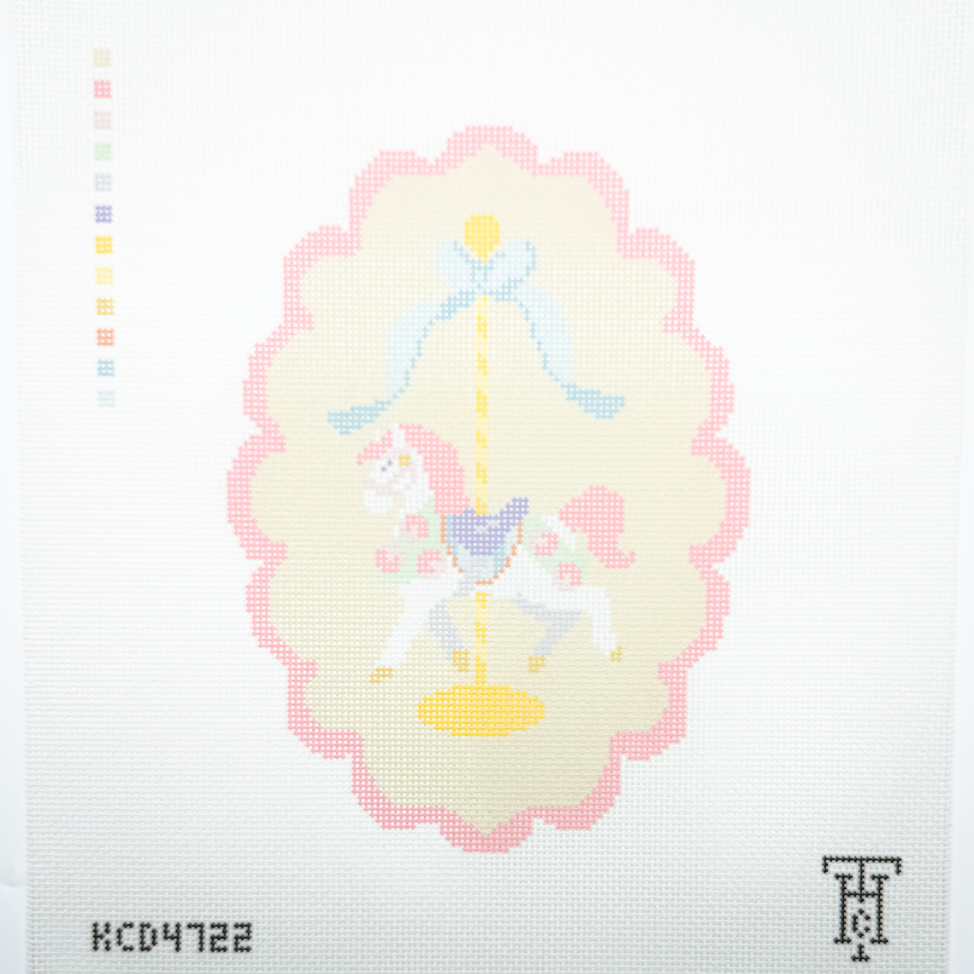 Carousel Needlepoint Carousel Horse Motif – NovellaNeedlepoint