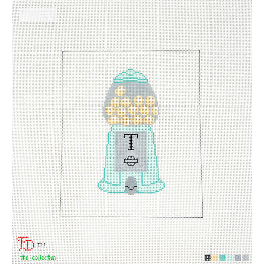 Turquoise Gumball Machine