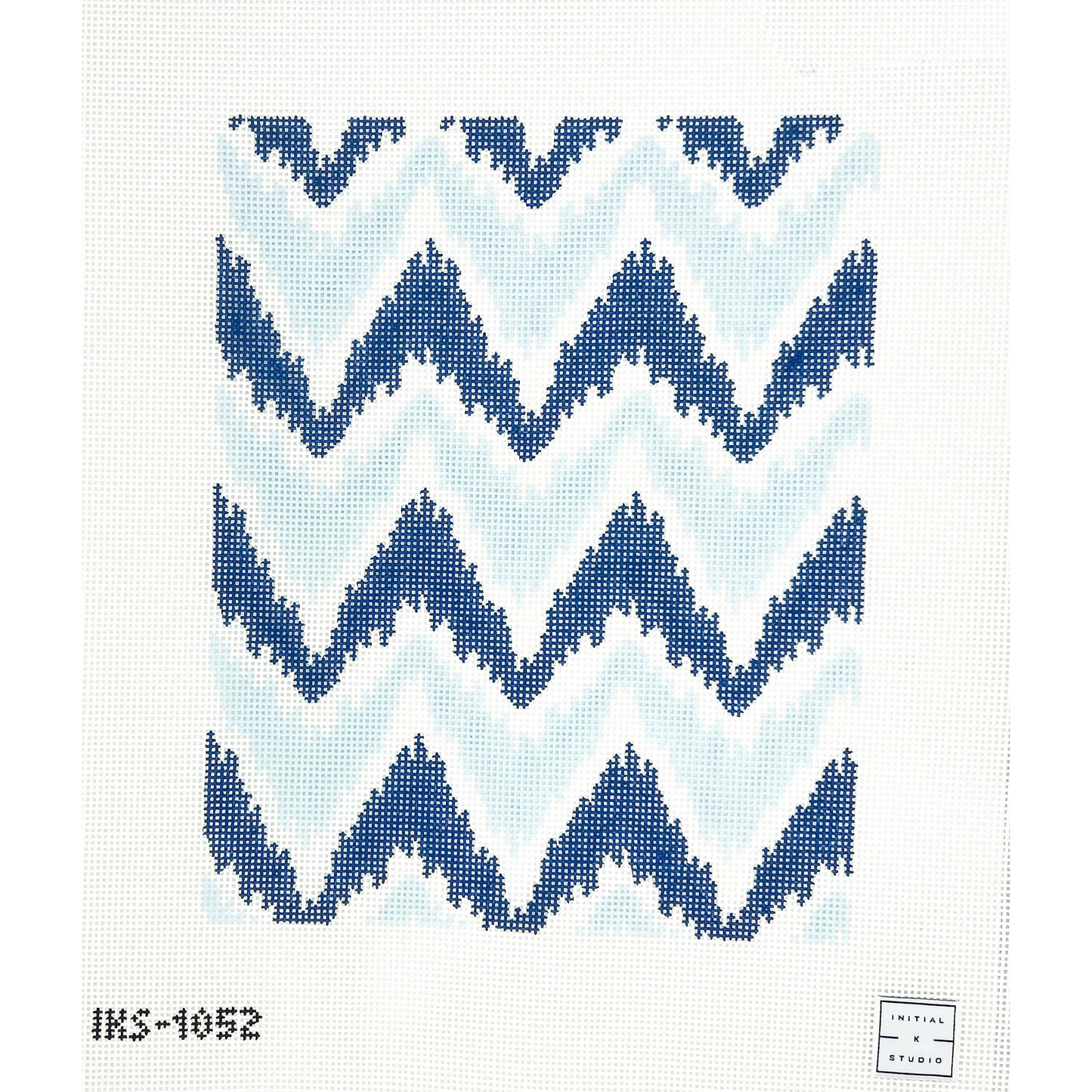 Blue Ikat