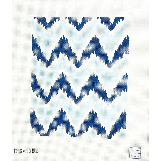 Blue Ikat