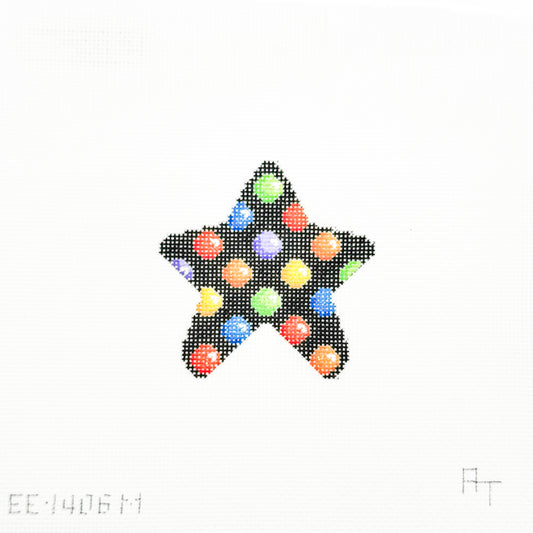 Multi Dot Halloween Mini Star