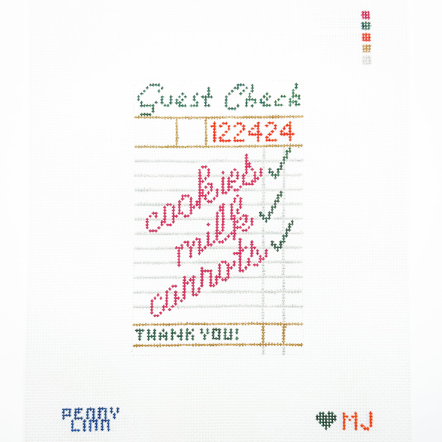 Santa's Guest Check