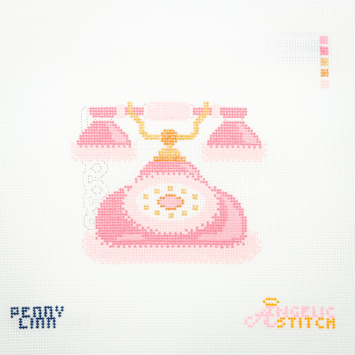 Pink Fuzzy Rotary Phone