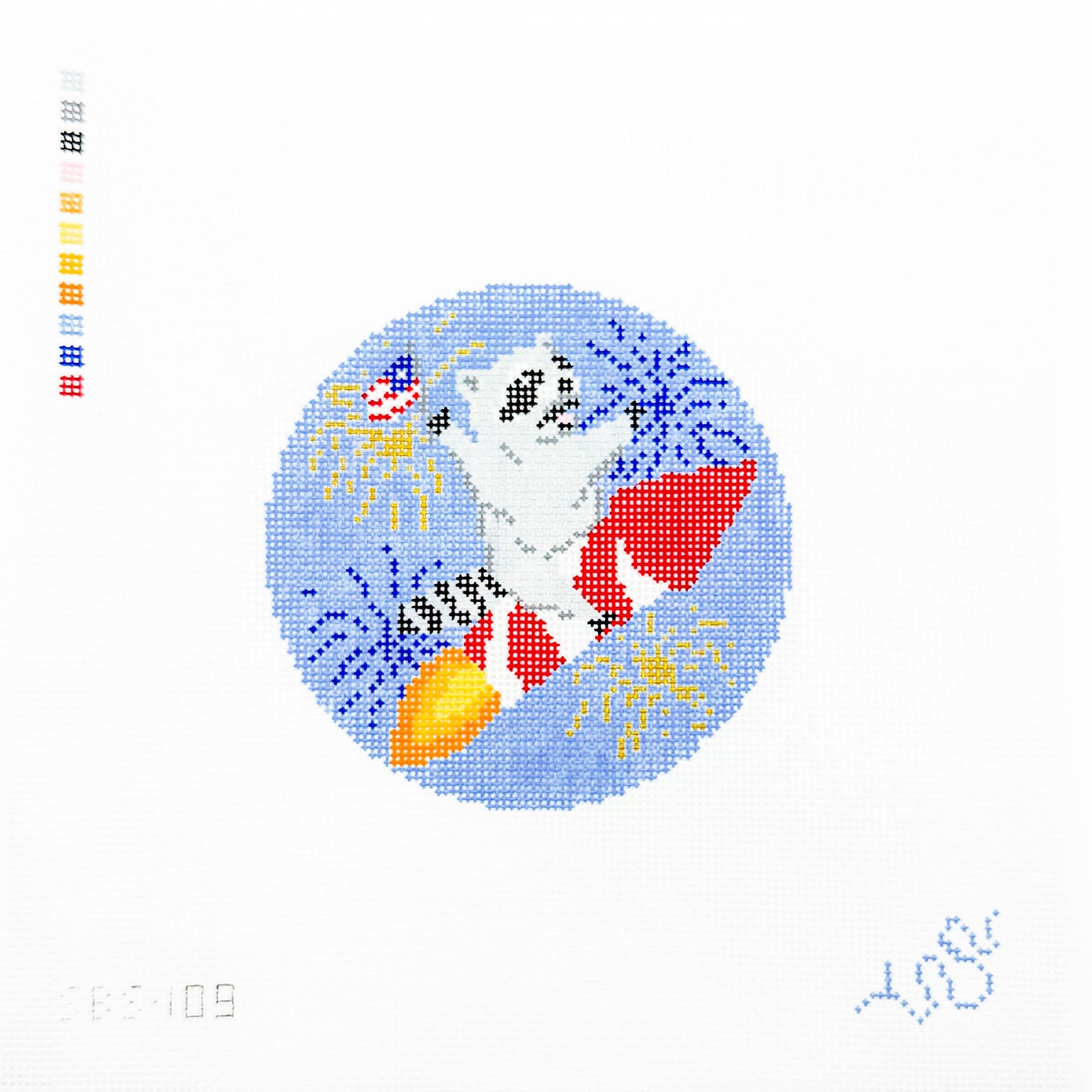 Fourth of July Raccoon