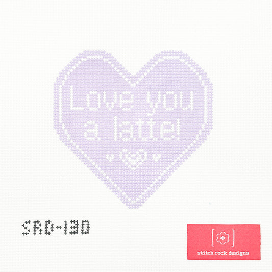 Love You a Latte! Purple Heart