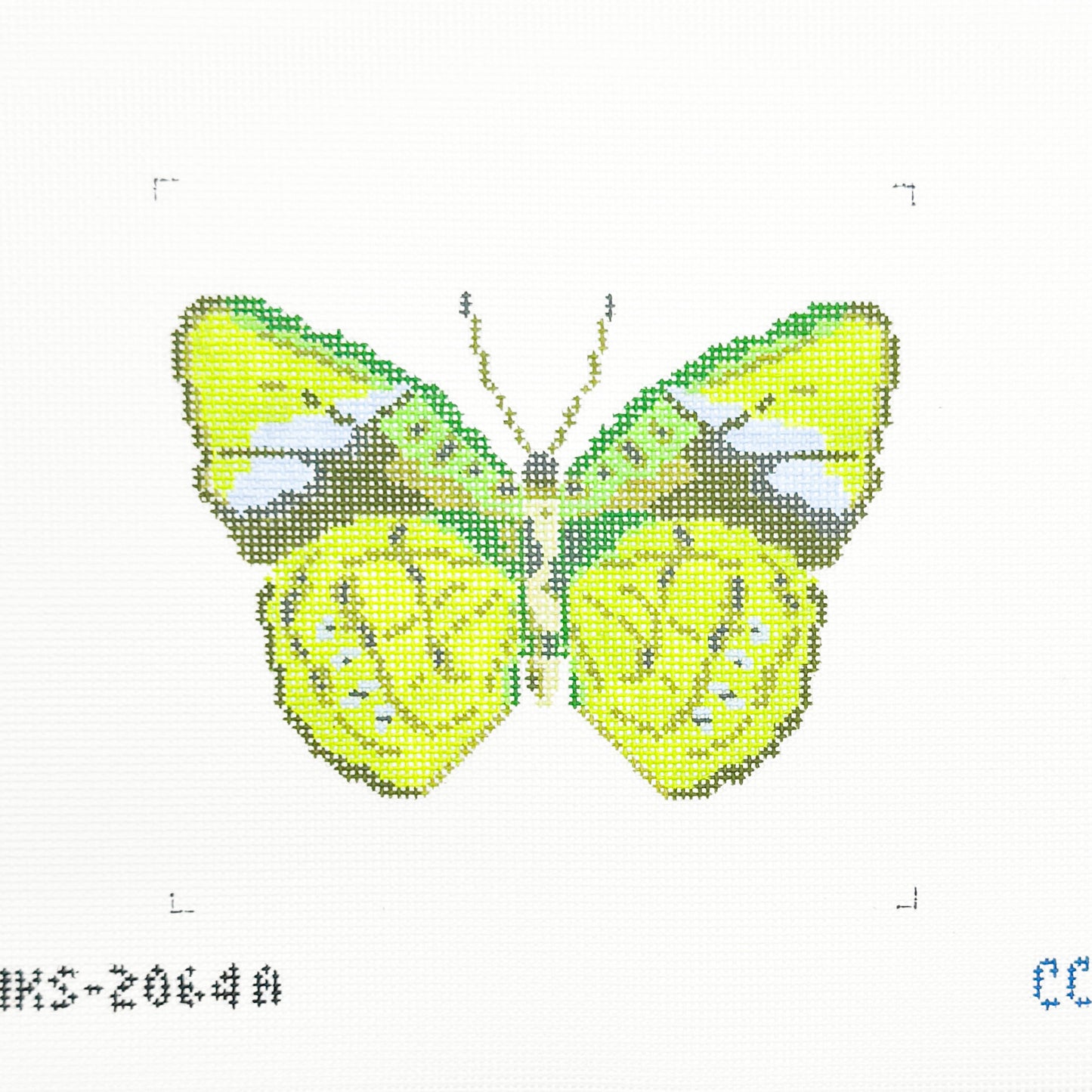 Green Butterfly Ornament