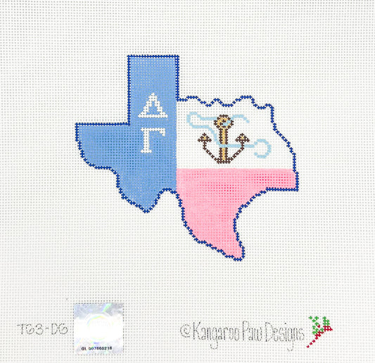 Delta Gamma Texas State Shape