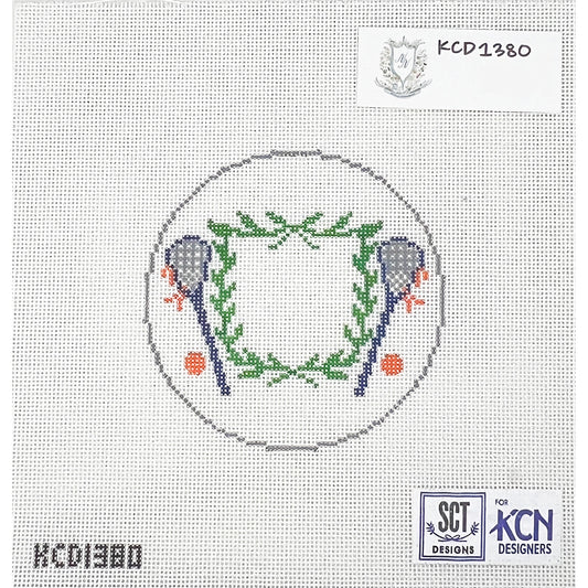 Lacrosse Crest Round