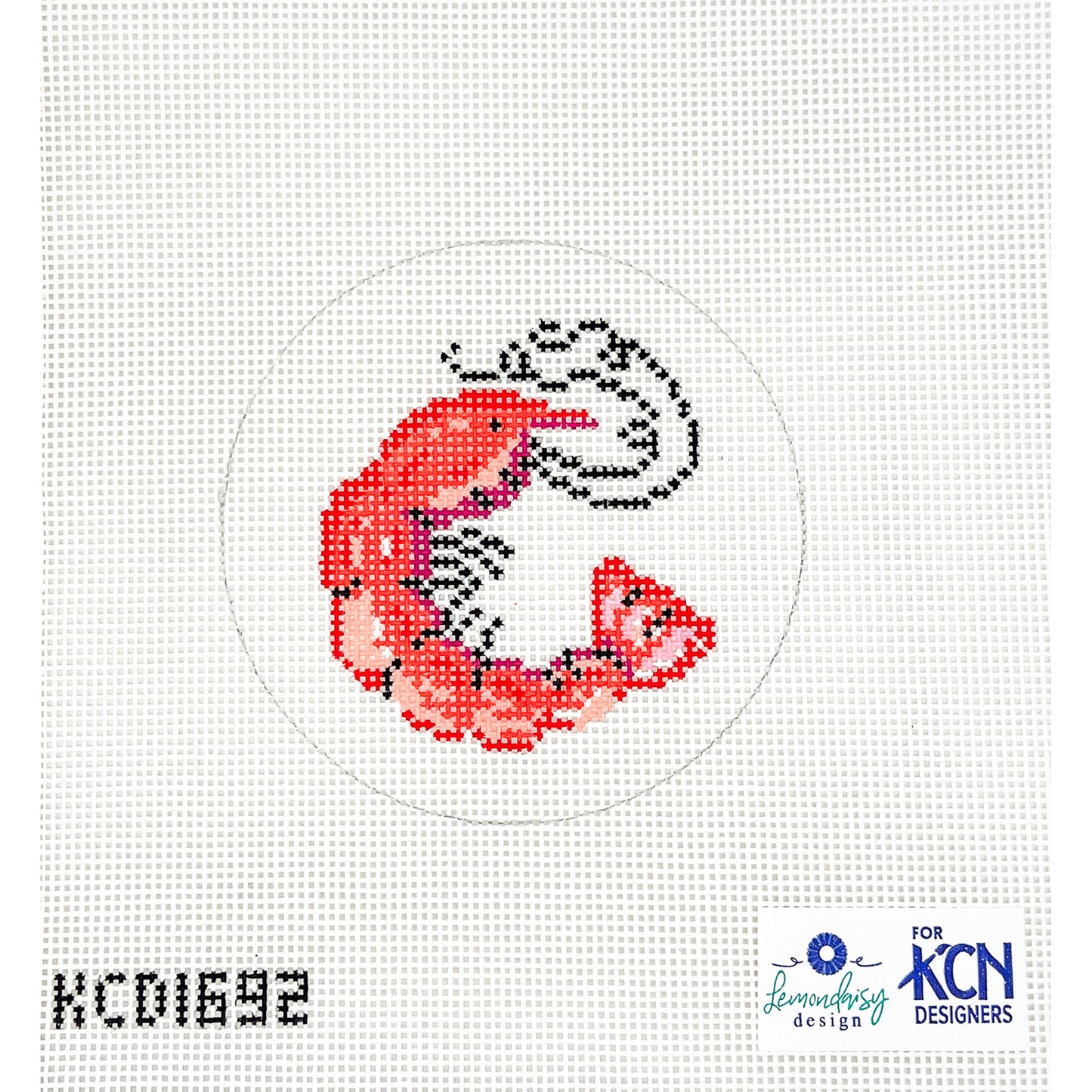 Left Shrimp Ornament