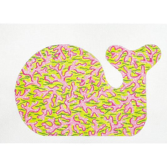 Green Whale w/ Pink Coral