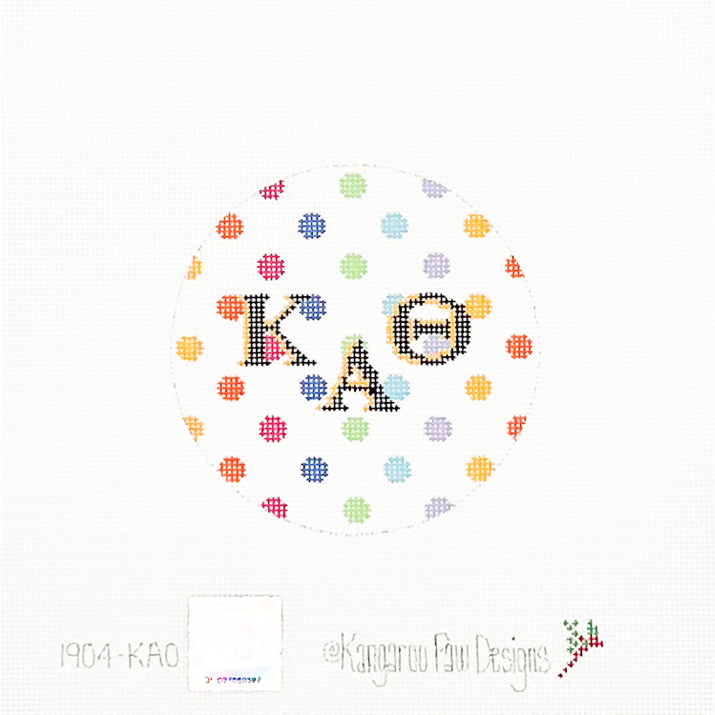 Kappa Alpha Theta Multi Dot Round