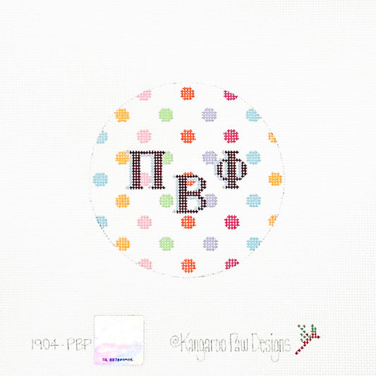 Pi Beta Phi Multi Dot Round