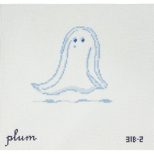 Blue & White Ghost #2