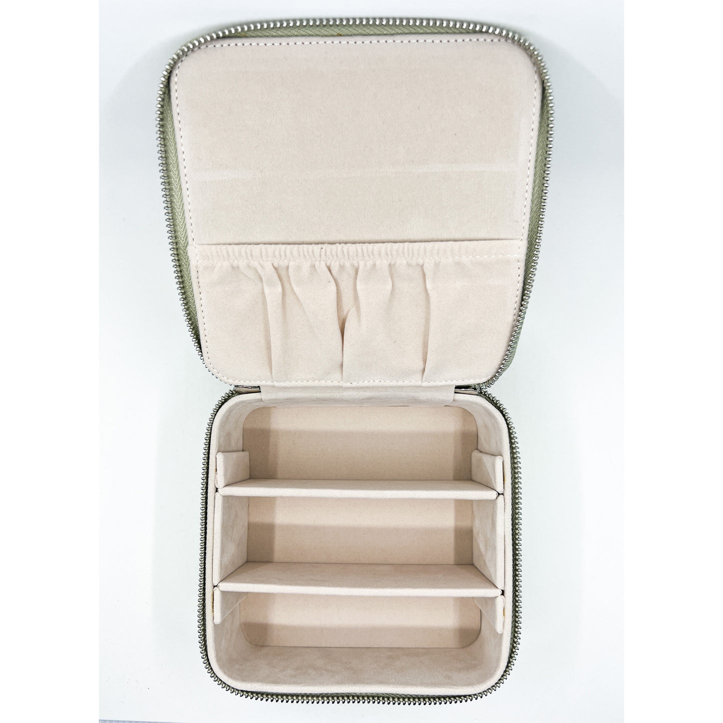 Pistachio 5" Self-Finishing Leather Box