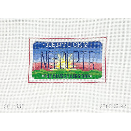 Kentucky License Plate