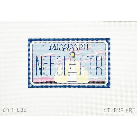 Mississippi Mini License Plate