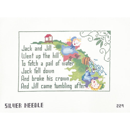 Jack and Jill Pillow