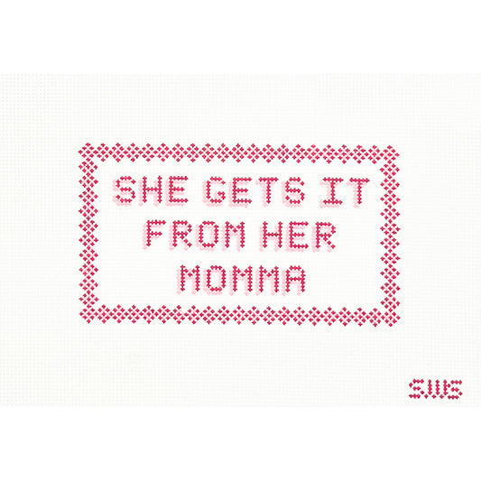 She Gets it from her Momma