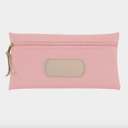 Jon Hart Large Pouch in Rose Coated Canvas