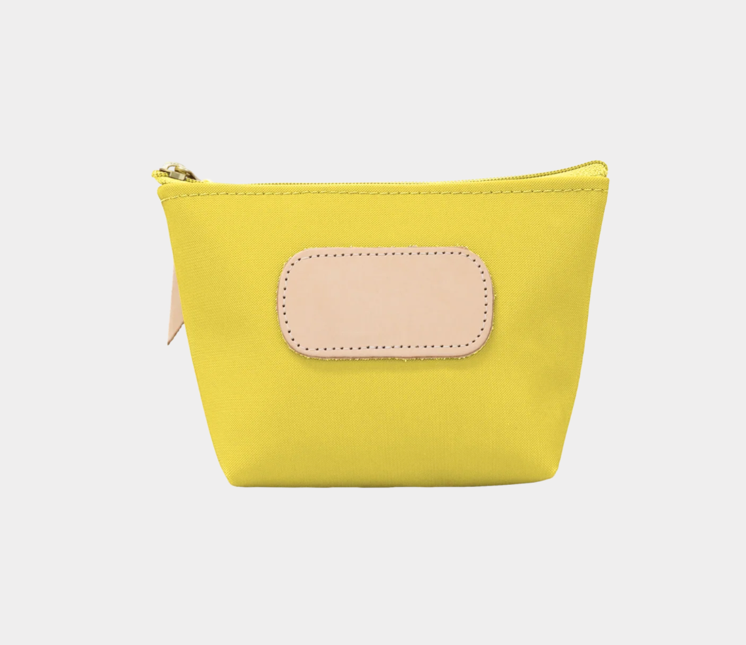 Jon Hart Chico Pouch in Lemon - CUSTOMIZABLE