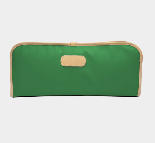 Jon Hart Charleston Rack Sleeve in Kelly Green Coated Canvas