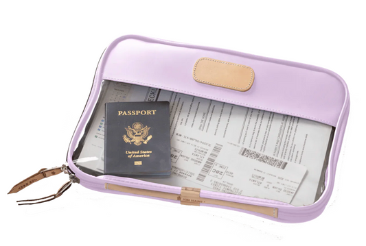 STITCH CLUB NOLA **PREORDER** Jon Hart Lilac Coated Canvas Folio